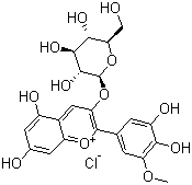 Petunidin-3-glucoside chloride Structure,6988-81-4Structure