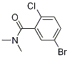 N,N-二甲基5-溴-2-氯苯甲酰胺結(jié)構(gòu)式_701258-20-0結(jié)構(gòu)式
