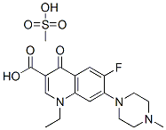 Pefloxacin mesylateStructure,70458-95-6Structure Pefloxacin mesylate Structure,70458-95-6Structure