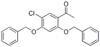 1-(2,4-Bis(benzyloxy)-5-chlorophenyl)ethanoneStructure,705963-54-8Structure 1-(2,4-Bis(benzyloxy)-5-chlorophenyl)ethanone Structure,705963-54-8Structure