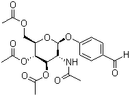 4-甲?；交?2-乙酰氨基-3,4,6-三-o-乙?；?2-脫氧-beta-d-吡喃葡萄糖苷結(jié)構(gòu)式_70622-68-3結(jié)構(gòu)式