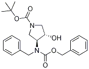 (3S,4s)-tert-butyl3-(benzyl((benzyloxy)carbonyl)amino)-4-hydroxypyrrolidine-1-carboxylateStructure,708273-38-5Structure (3S,4s)-tert-butyl3-(benzyl((benzyloxy)carbonyl)amino)-4-hydroxypyrrolidine-1-carboxylate Structure,708273-38-5Structure