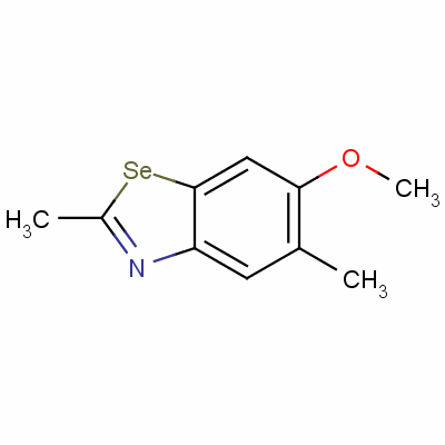 2,5-Dimethyl-6-methoxybenzoselenazoleStructure,70867-60-6Structure 2,5-Dimethyl-6-methoxybenzoselenazole Structure,70867-60-6Structure