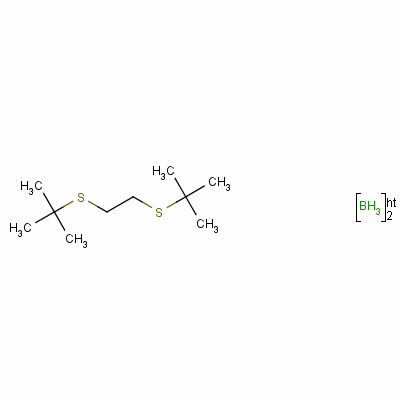 1,2-Bis(tert-butylthio)ethane:diborane complexStructure,71522-78-6Structure 1,2-Bis(tert-butylthio)ethane:diborane complex Structure,71522-78-6Structure