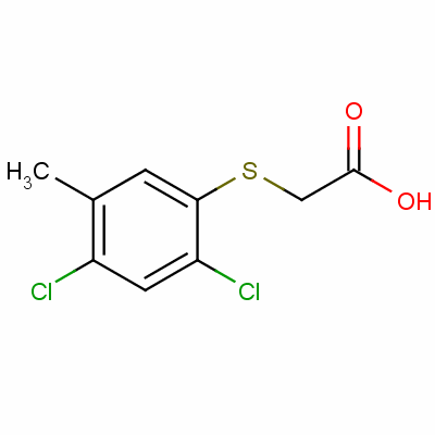 (2,4-Dichloro-5-methylphenylthio)acetic acidStructure,71735-21-2Structure (2,4-Dichloro-5-methylphenylthio)acetic acid Structure,71735-21-2Structure