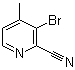 2-Pyridinecarbonitrile, 3-bromo-4-methyl-Structure,717843-45-3Structure 2-Pyridinecarbonitrile, 3-bromo-4-methyl- Structure,717843-45-3Structure