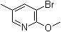 3-Bromo-2-methoxy-5-methylpyridineStructure,717843-56-6Structure 3-Bromo-2-methoxy-5-methylpyridine Structure,717843-56-6Structure