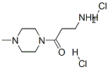 3-Amino-1-(4-methyl-piperazin-1-yl)-1-propanone 2 hclStructure,717904-35-3Structure 3-Amino-1-(4-methyl-piperazin-1-yl)-1-propanone 2 hcl Structure,717904-35-3Structure