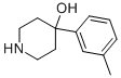 4-(3-Methylphenyl)piperidin-4-olStructure,71916-57-9Structure 4-(3-Methylphenyl)piperidin-4-ol Structure,71916-57-9Structure
