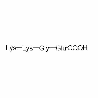 Lys-lys-gly-glu結(jié)構(gòu)式_72189-84-5結(jié)構(gòu)式