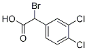 2-Bromo-2-(3,4-dichlorophenyl)aceticacidStructure,72191-59-4Structure 2-Bromo-2-(3,4-dichlorophenyl)aceticacid Structure,72191-59-4Structure