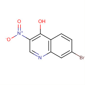 7-Bromo-3-nitroquinolin-4-olStructure,723280-94-2Structure 7-Bromo-3-nitroquinolin-4-ol Structure,723280-94-2Structure