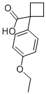 1-(4-Ethoxyphenyl)cyclobutane-1-carboxylic acidStructure,72370-82-2Structure 1-(4-Ethoxyphenyl)cyclobutane-1-carboxylic acid Structure,72370-82-2Structure