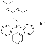 (3,3-Diisopropoxypropyl)triphenylphosphonium bromideStructure,72931-54-5Structure (3,3-Diisopropoxypropyl)triphenylphosphonium bromide Structure,72931-54-5Structure