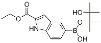 2-Ethoxycarbonylindole-5-boronic acid pinacol ester Structure,736990-02-6Structure