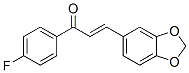 2-Propen-1-one,3-(1,3-benzodioxol-5-yl)-1-(4-fluorophenyl)-Structure,7397-23-1Structure 2-Propen-1-one,3-(1,3-benzodioxol-5-yl)-1-(4-fluorophenyl)- Structure,7397-23-1Structure
