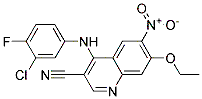4-(3-Chloro-4-fluoroanilino)-3-cyano-7-ethyloxy-6-nitroquinolineStructure,740791-06-4Structure 4-(3-Chloro-4-fluoroanilino)-3-cyano-7-ethyloxy-6-nitroquinoline Structure,740791-06-4Structure