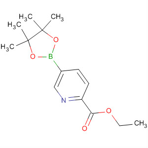 2-Pyridinecarboxylic acid, 5-(4,4,5,5-tetramethyl-1,3,2-dioxaborolan-2-yl), ethyl esterStructure,741709-57-9Structure 2-Pyridinecarboxylic acid, 5-(4,4,5,5-tetramethyl-1,3,2-dioxaborolan-2-yl), ethyl ester Structure,741709-57-9Structure