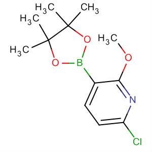 6-Chloro-2-methoxy-3-(4,4,5,5-tetramethyl-1,3,2-dioxaborolan-2-yl)-pyridineStructure,741709-68-2Structure 6-Chloro-2-methoxy-3-(4,4,5,5-tetramethyl-1,3,2-dioxaborolan-2-yl)-pyridine Structure,741709-68-2Structure