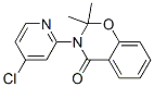 3-(4-氯-2-吡啶)-2,3-二氫-2,2-二甲基-4H-1,3-苯并噁嗪-4-酮結(jié)構(gòu)式_74405-00-8結(jié)構(gòu)式