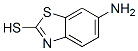 6-Amino-2-mercaptobenzothiazoleStructure,7442-07-1Structure 6-Amino-2-mercaptobenzothiazole Structure,7442-07-1Structure