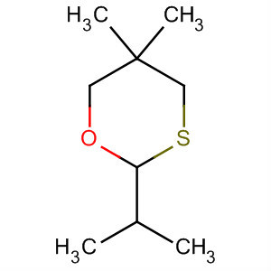 1,3-Oxathiane,5,5-dimethyl-2-(1-methylethyl)-(9ci)Structure,745825-62-1Structure 1,3-Oxathiane,5,5-dimethyl-2-(1-methylethyl)-(9ci) Structure,745825-62-1Structure