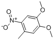 4,5-Dimethoxy-2-nitrotolueneStructure,7509-11-7Structure 4,5-Dimethoxy-2-nitrotoluene Structure,7509-11-7Structure