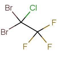 1-Chloro-1,1-dibromo-2,2,2-trifluoroethaneStructure,754-17-6Structure 1-Chloro-1,1-dibromo-2,2,2-trifluoroethane Structure,754-17-6Structure
