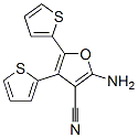 2-Amino-4,5-di-thiophen-2-yl-furan-3-carbonitrileStructure,75861-31-3Structure 2-Amino-4,5-di-thiophen-2-yl-furan-3-carbonitrile Structure,75861-31-3Structure