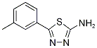 5-M-tolyl-1,3,4-thiadiazol-2-amineStructure,76074-47-0Structure 5-M-tolyl-1,3,4-thiadiazol-2-amine Structure,76074-47-0Structure