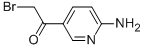 1-(6-Aminopyridin-3-yl)-2-bromoethanoneStructure,765266-65-7Structure 1-(6-Aminopyridin-3-yl)-2-bromoethanone Structure,765266-65-7Structure