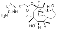 AzamulinStructure,76530-44-4Structure Azamulin Structure,76530-44-4Structure