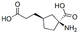 反式-(9ci)-3-氨基-3-羧基-環(huán)戊烷丙酸結(jié)構(gòu)式_765876-74-2結(jié)構(gòu)式