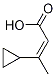 (Z)-3-cyclopropylbut-2-enoic acidStructure,766-68-7Structure (Z)-3-cyclopropylbut-2-enoic acid Structure,766-68-7Structure