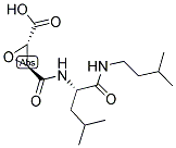 L-反式-環(huán)氧丁二酰基-Leu-3-甲基丁胺結(jié)構(gòu)式_76684-89-4結(jié)構(gòu)式