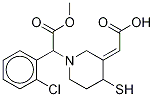 Trans-clopidogrel thiol metaboliteStructure,767612-34-0Structure Trans-clopidogrel thiol metabolite Structure,767612-34-0Structure