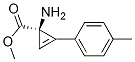 (r)-(9ci)-1-氨基-2-(4-甲基苯基)-2-環(huán)丙烯-1-羧酸甲酯結構式_774144-33-1結構式