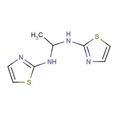 1,1-Ethanediamine,n,n-bis(2-thiazolyl)-Structure,77655-25-5Structure 1,1-Ethanediamine,n,n-bis(2-thiazolyl)- Structure,77655-25-5Structure