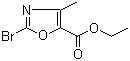 5-Oxazolecarboxylic acid, 2-bromo-4-methyl-, ethyl esterStructure,78451-13-5Structure 5-Oxazolecarboxylic acid, 2-bromo-4-methyl-, ethyl ester Structure,78451-13-5Structure