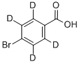 4-Bromobenzoic-d4 acidStructure,787624-24-2Structure 4-Bromobenzoic-d4 acid Structure,787624-24-2Structure