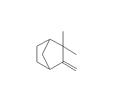 莰烯結構式_79-92-5結構式