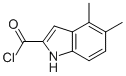 1H-indole-2-carbonyl chloride, 4,5-dimethyl-(9ci)Structure,79112-13-3Structure 1H-indole-2-carbonyl chloride, 4,5-dimethyl-(9ci) Structure,79112-13-3Structure