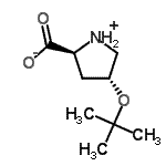 H-HYP(TBU)-OH結(jié)構(gòu)式_79775-07-8結(jié)構(gòu)式