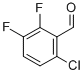 6-Chloro-2,3-difluorobenzaldehydeStructure,797791-33-4Structure 6-Chloro-2,3-difluorobenzaldehyde Structure,797791-33-4Structure