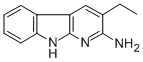 2-Amino-3-ethyl-9h-pyrido(2,3-b)indoleStructure,79801-89-1Structure 2-Amino-3-ethyl-9h-pyrido(2,3-b)indole Structure,79801-89-1Structure