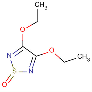3,4-Diethoxy-1,2,5-thiadiazole 1-oxideStructure,79844-64-7Structure 3,4-Diethoxy-1,2,5-thiadiazole 1-oxide Structure,79844-64-7Structure
