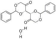 1,3:4,6-Di-o-benzylidene-d-threo-2,5-hexodiulose hydrateStructure,80030-25-7Structure 1,3:4,6-Di-o-benzylidene-d-threo-2,5-hexodiulose hydrate Structure,80030-25-7Structure