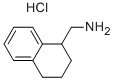 C-(1,2,3,4-四氫-萘-1-基)-甲胺鹽酸鹽結(jié)構(gòu)式_80096-57-7結(jié)構(gòu)式