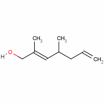 2,4-Dimethyl-2,6-heptadien-1-olStructure,80192-56-9Structure 2,4-Dimethyl-2,6-heptadien-1-ol Structure,80192-56-9Structure