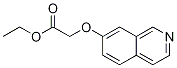 2-(7-Isoquinolinyloxy)acetic acid ethyl esterStructure,80278-64-4Structure 2-(7-Isoquinolinyloxy)acetic acid ethyl ester Structure,80278-64-4Structure
